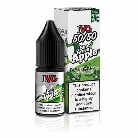 Sour Green Apple | E-Liquid by IVG 50/50